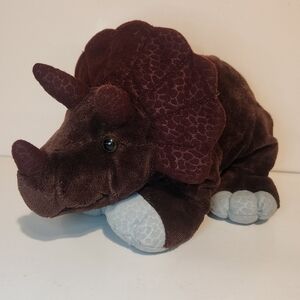 15” Kohl’s Care for Kids Red/Brown Triceratops Dinosaur